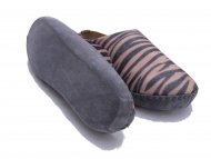 SHEPHERD Stripe Beige/Brown - Removable footbed