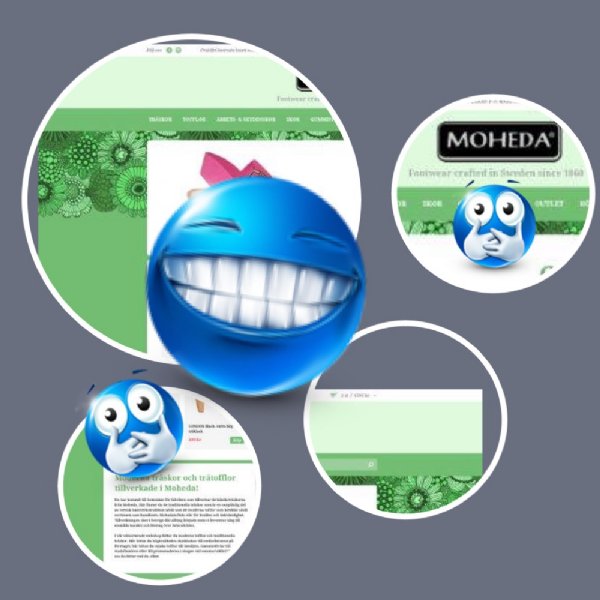 New layout of our website